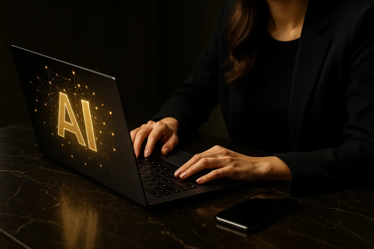 white paper on yellow background