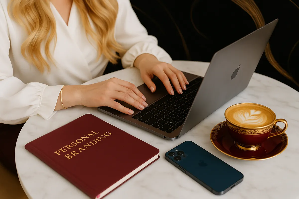 printed sticky notes glued on board