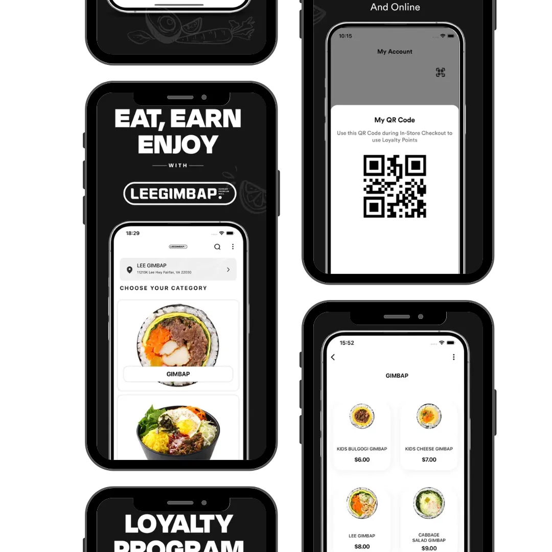 Dow APP At Lee Gimbap in Fairfax