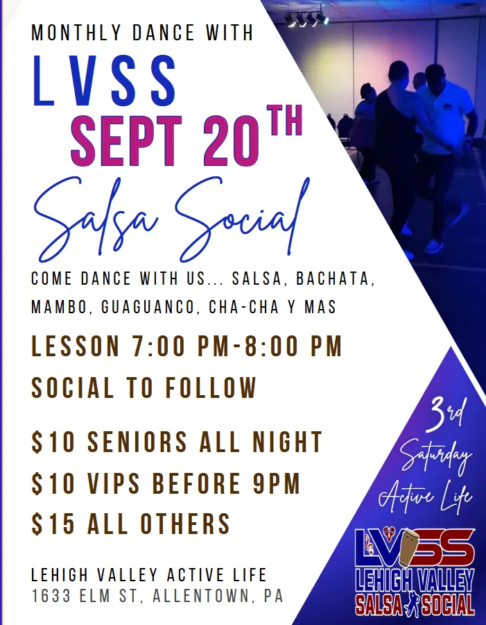 Flyer with event details