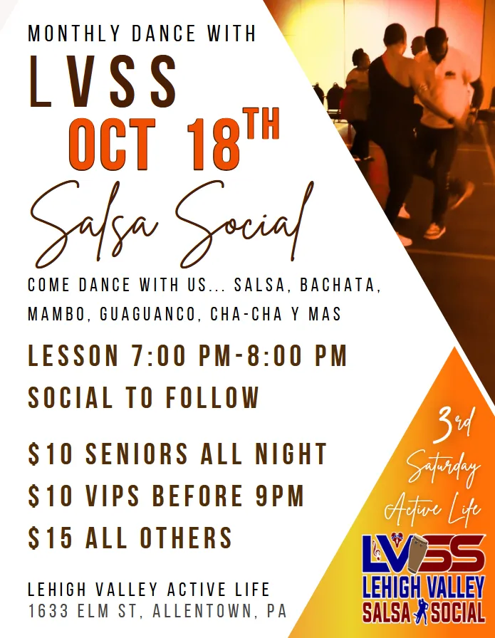 Flyer with event details