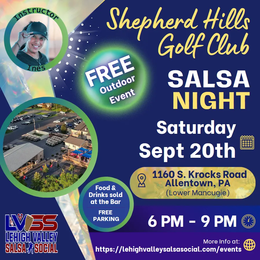 Flyer with event details