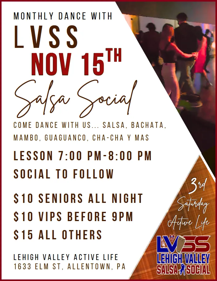 Flyer with event details