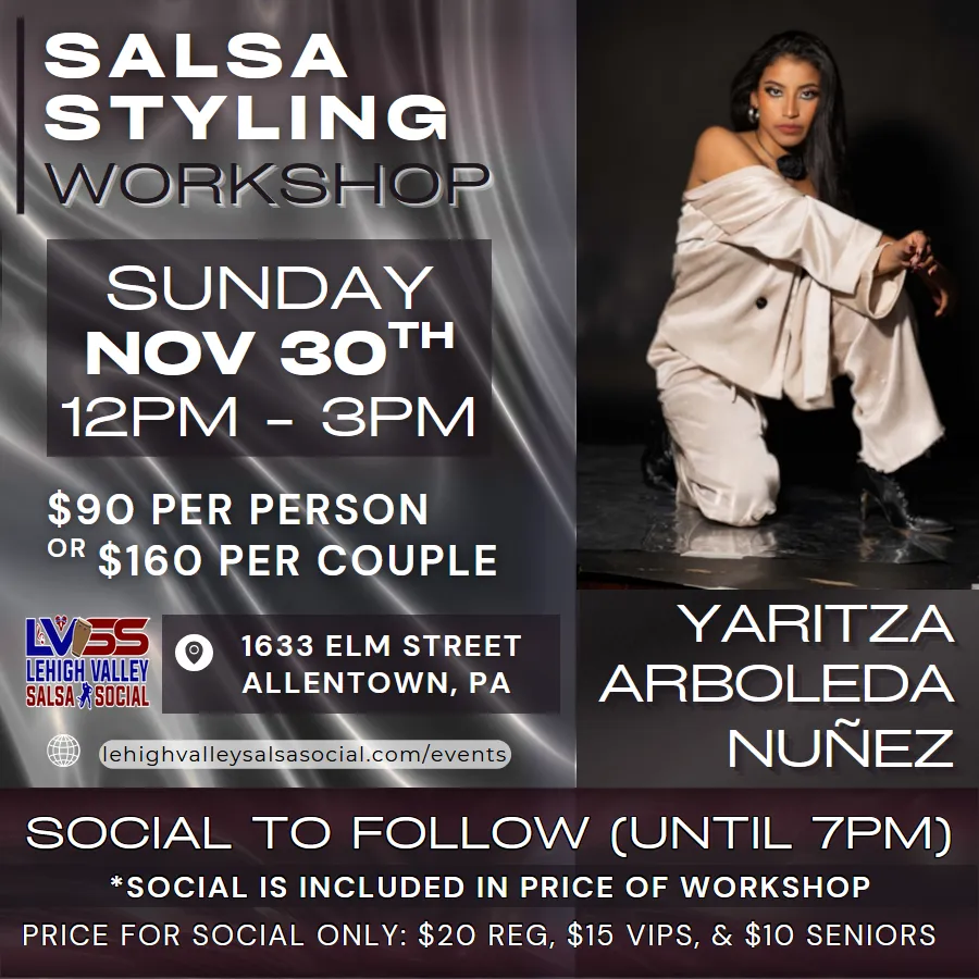 Flyer with event details