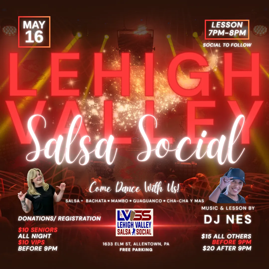 Flyer with event details