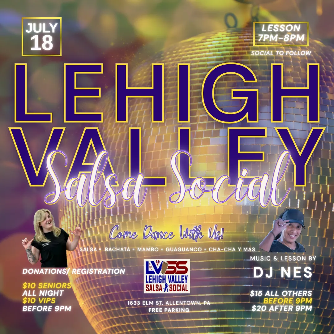 Flyer with event details