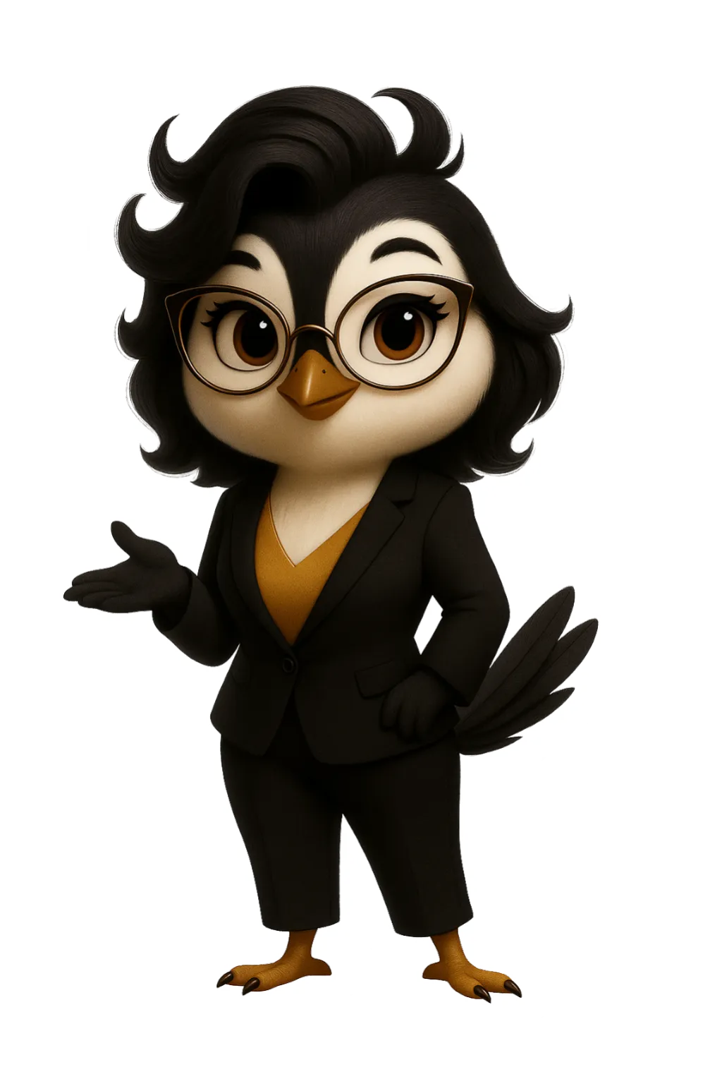 An image of Songbird Accounting's Virtual Guide Harmony guiding for more answer to questions