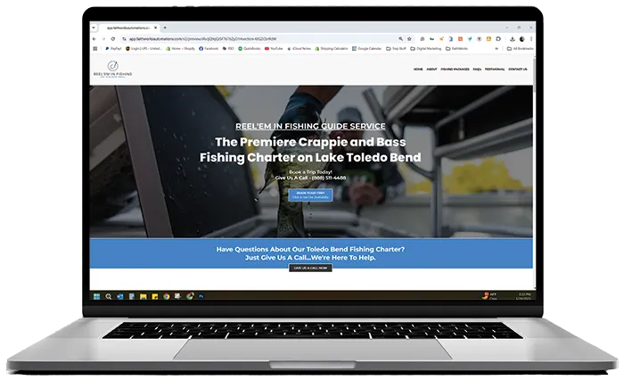 Fishing Charter Demo Site.