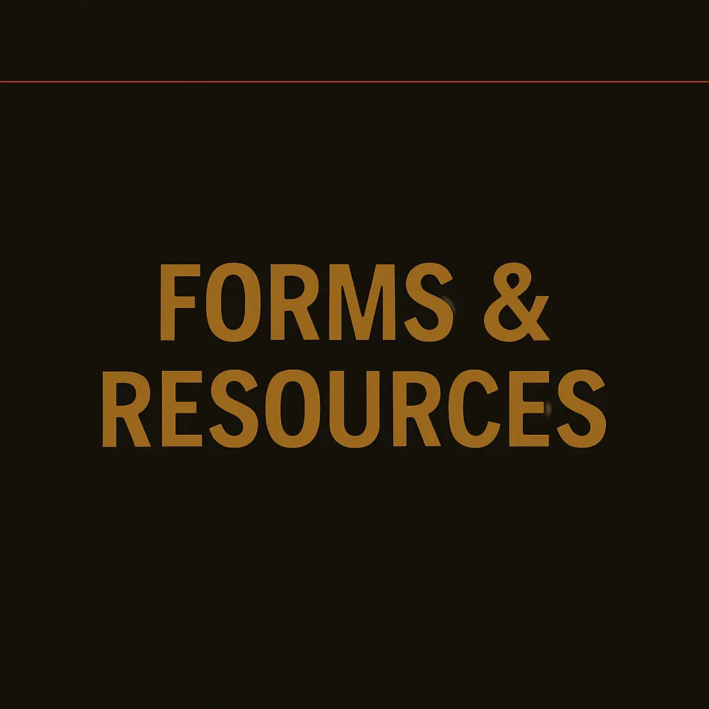 Holy Trinity Sales Forms and Resources