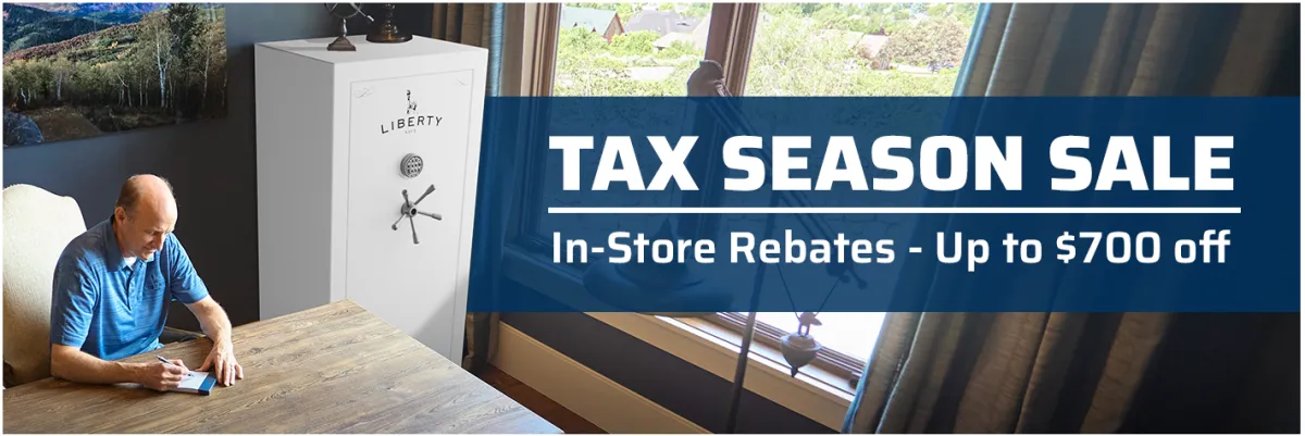 Liberty Safe Winter Whiteout Sale - Save up to $450 on select safes (1-7-26 thru 1-21-26)