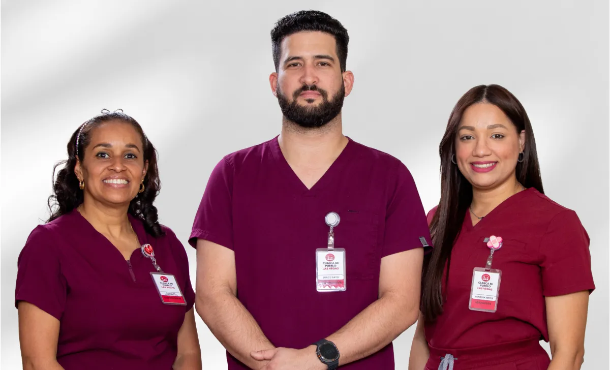 Equipo médico de Clínica Mi Pueblo Las Vegas