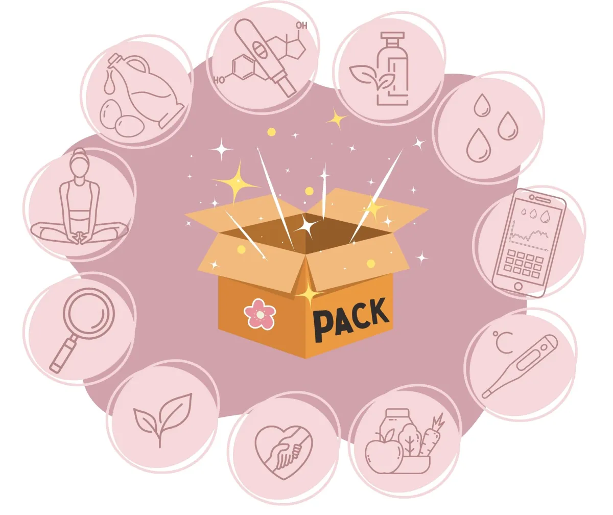 Pack Fertility Boost - Booste ta fertilité naturellement avec la symptothermie et l'hygiène de vie !