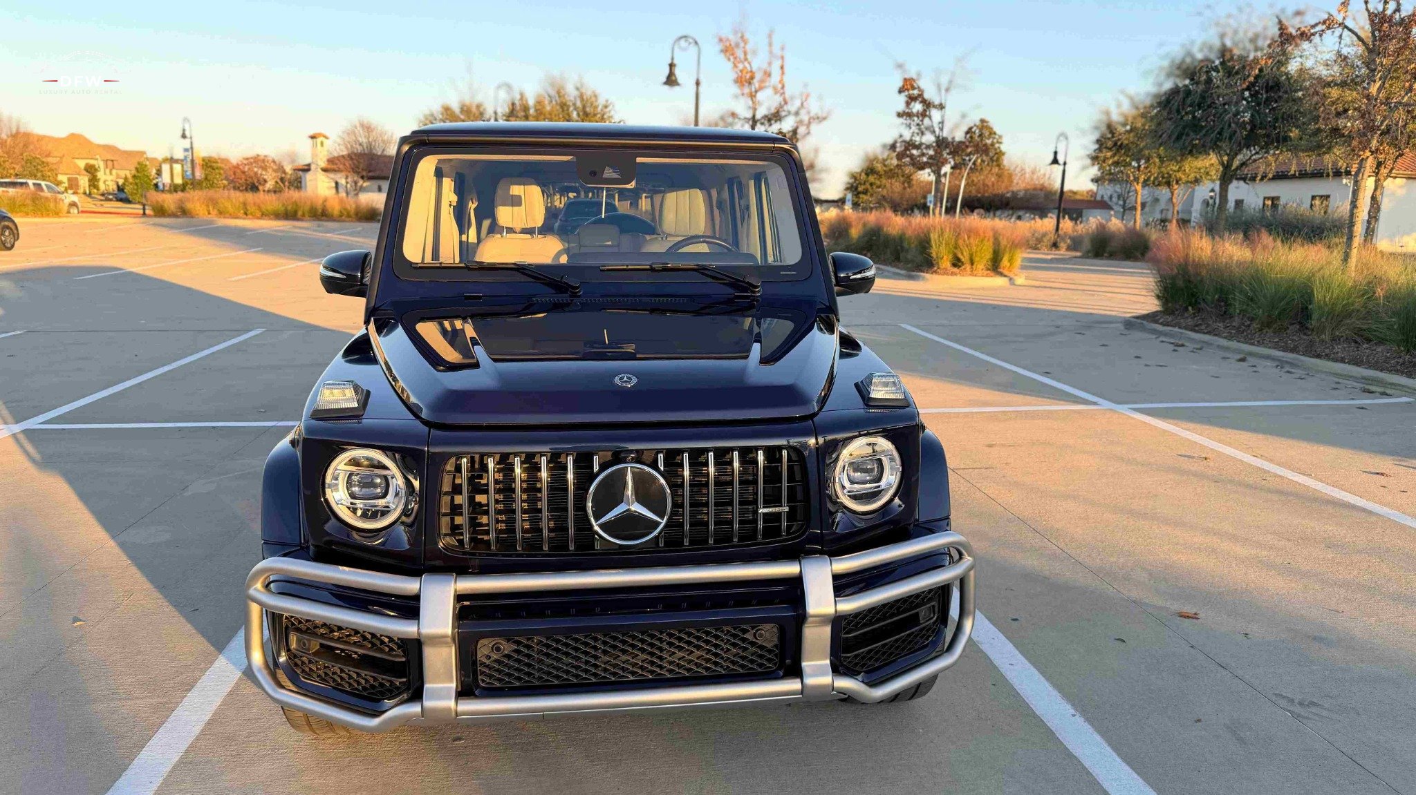 g-wagon-rental-dallas-night-lunar-blue-mettalic-amg-G63