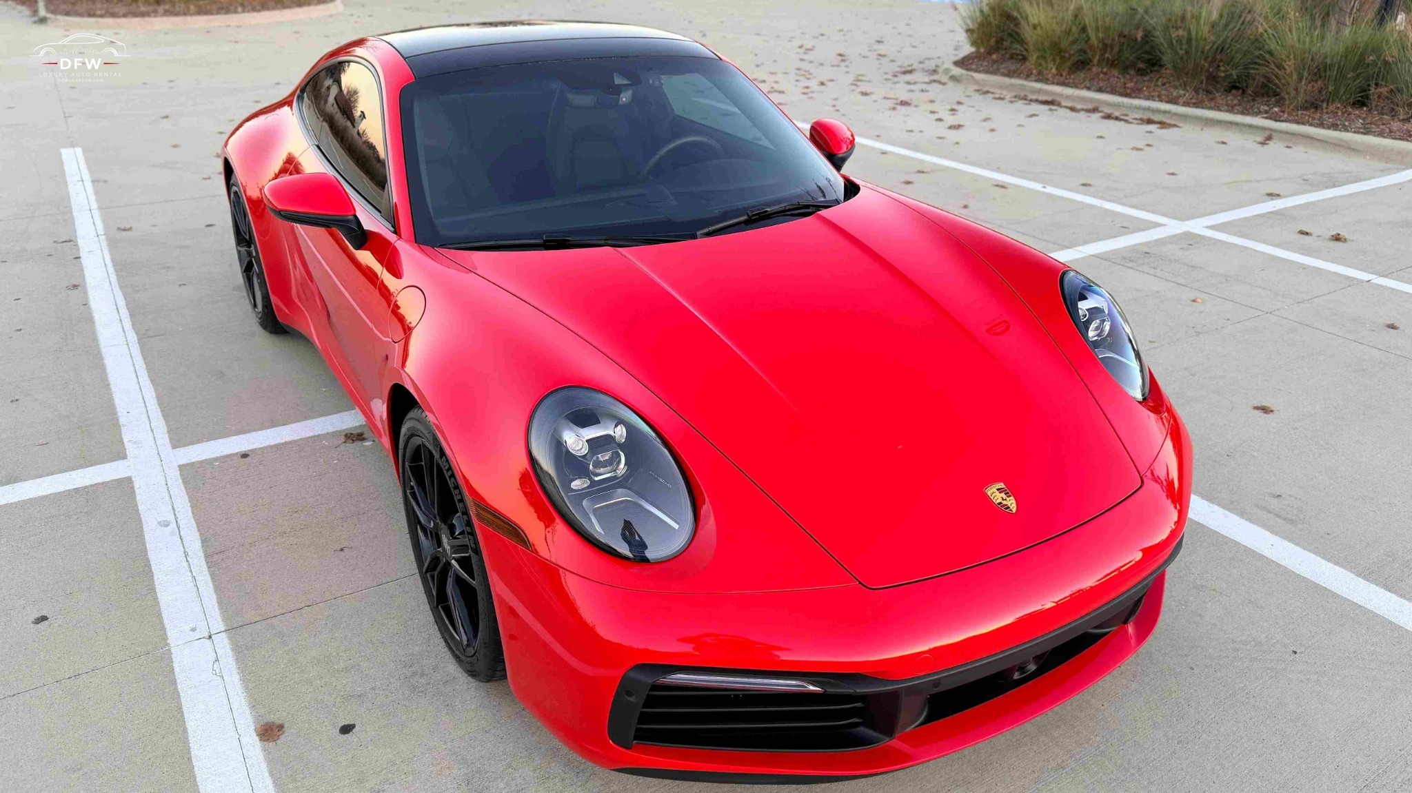 porsche 911 carrera rental dallas airport