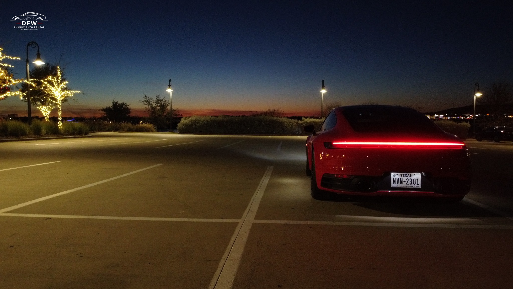 Porsche 911 Carrera Guards Red Dallas