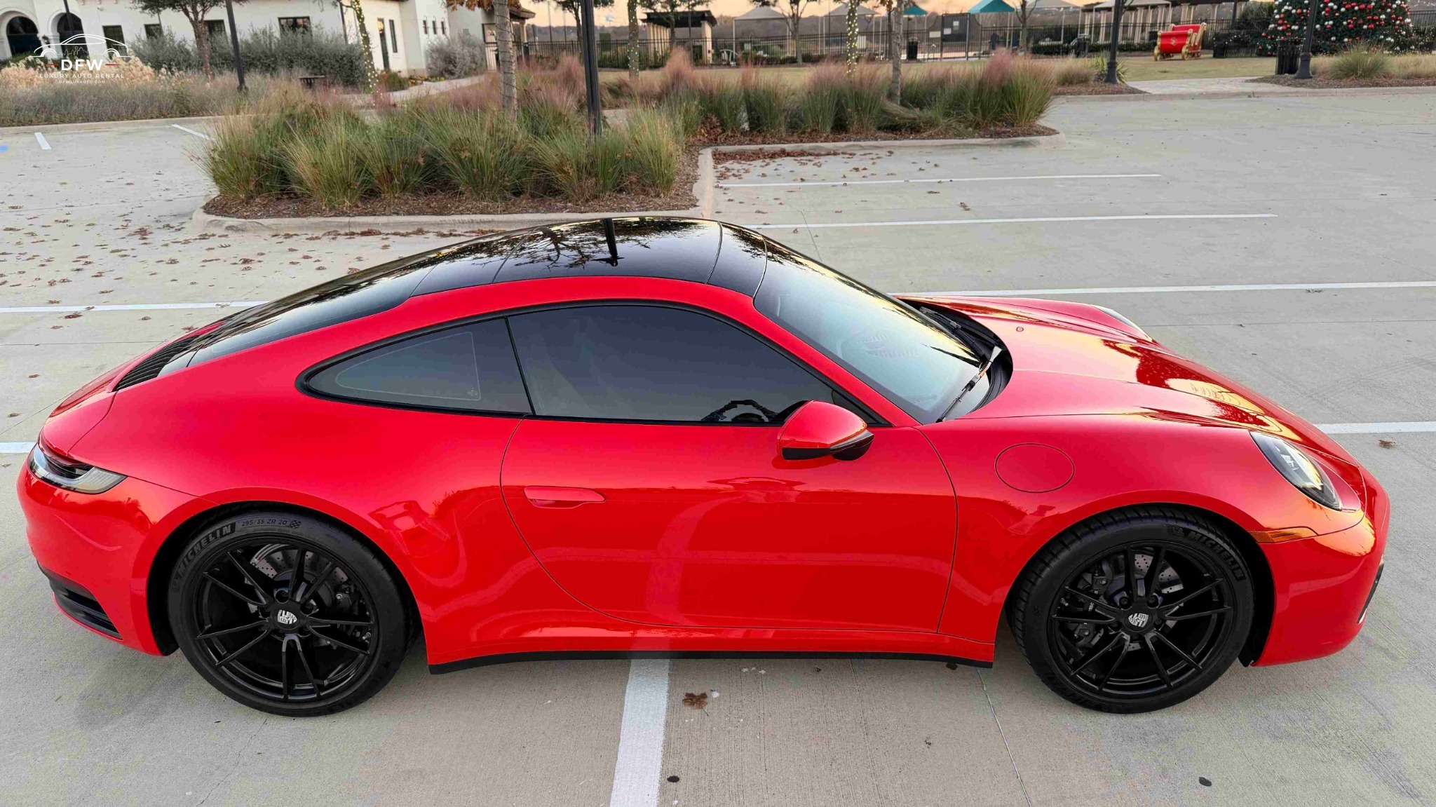 rent porsche 911 dfw airport