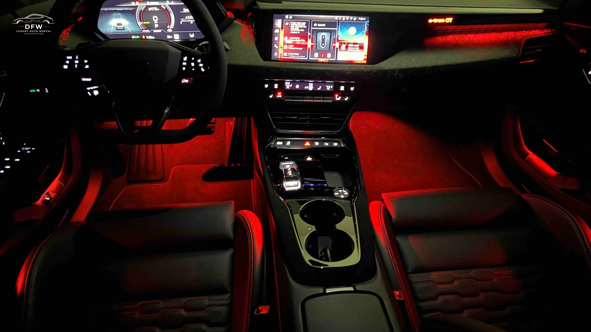 Luxury car rental DFW airport