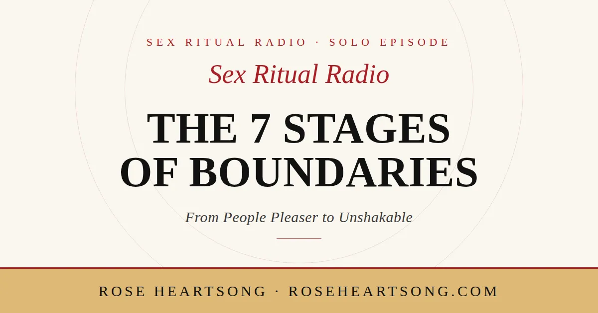 the 7 stages of boundaries 