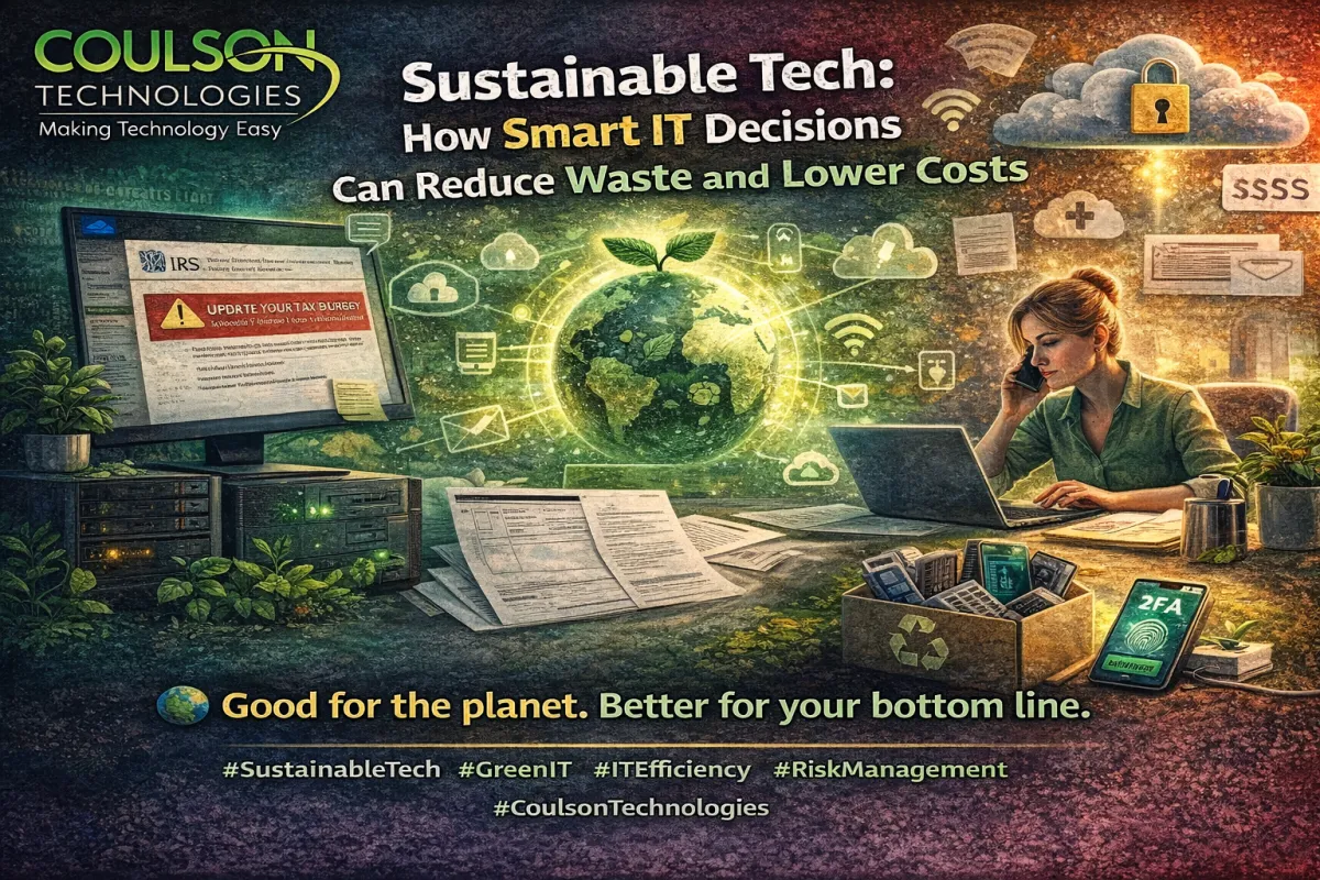Sustainable Tech: How Smart IT Decisions Can Reduce Waste and Lower Costs