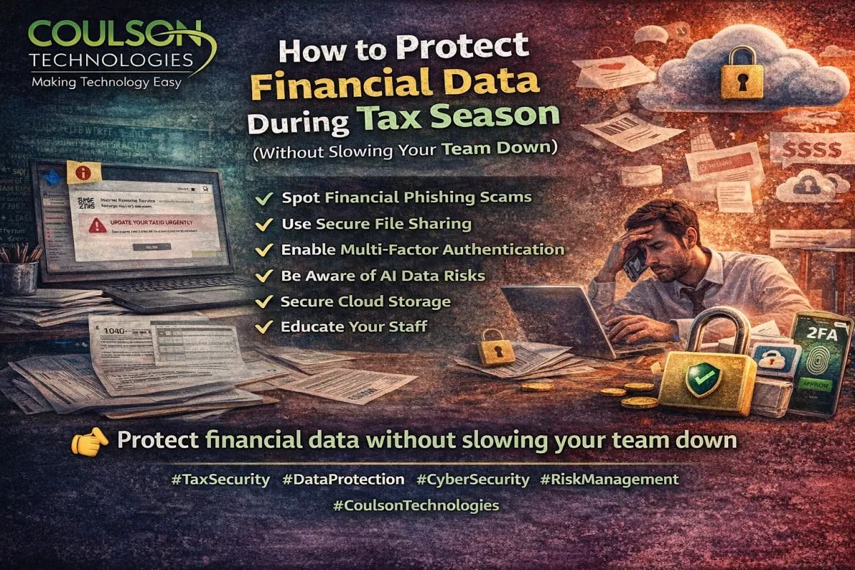 How to Protect Financial Data During Tax Season (Without Slowing Your Team Down)