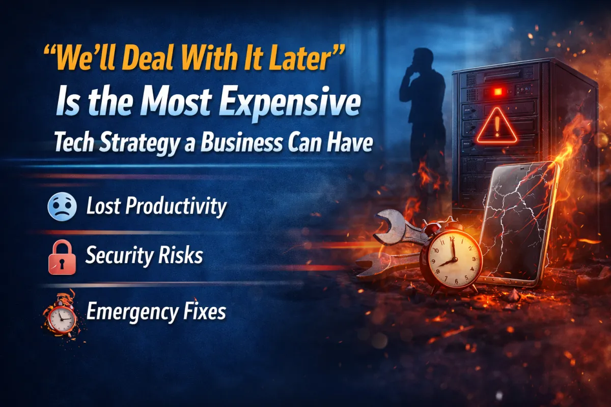 Why “We’ll Deal With It Later” Is the Most Expensive Tech Strategy a Business Can Have
