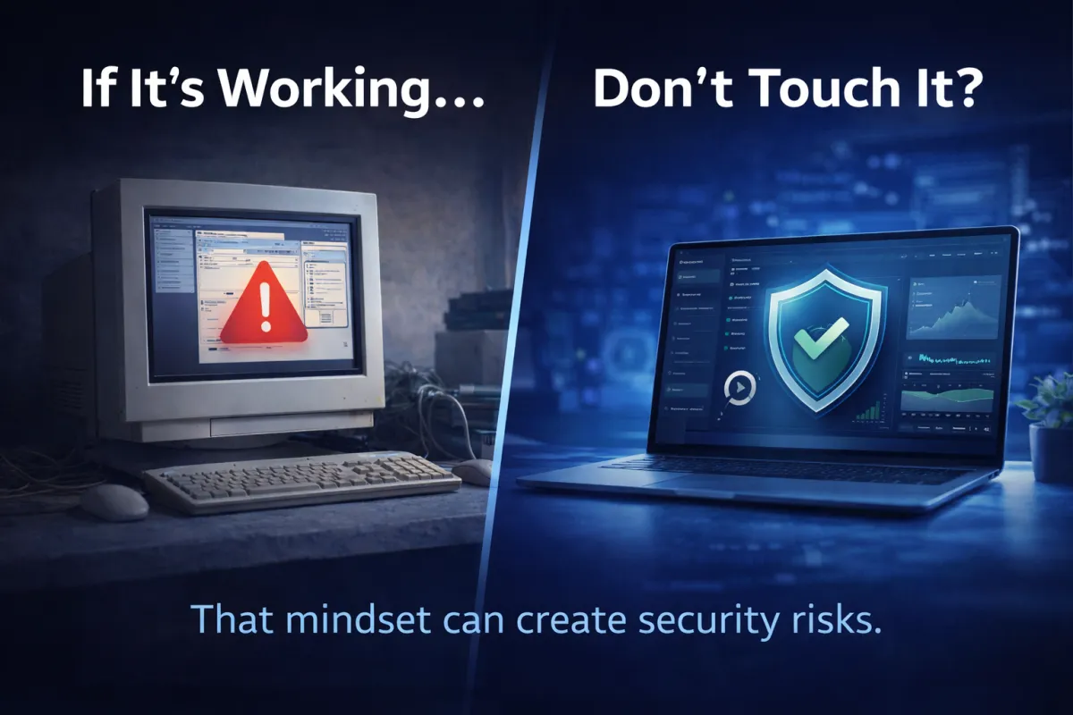 Why “If It’s Working, Don’t Touch It” Is Dangerous for Technology