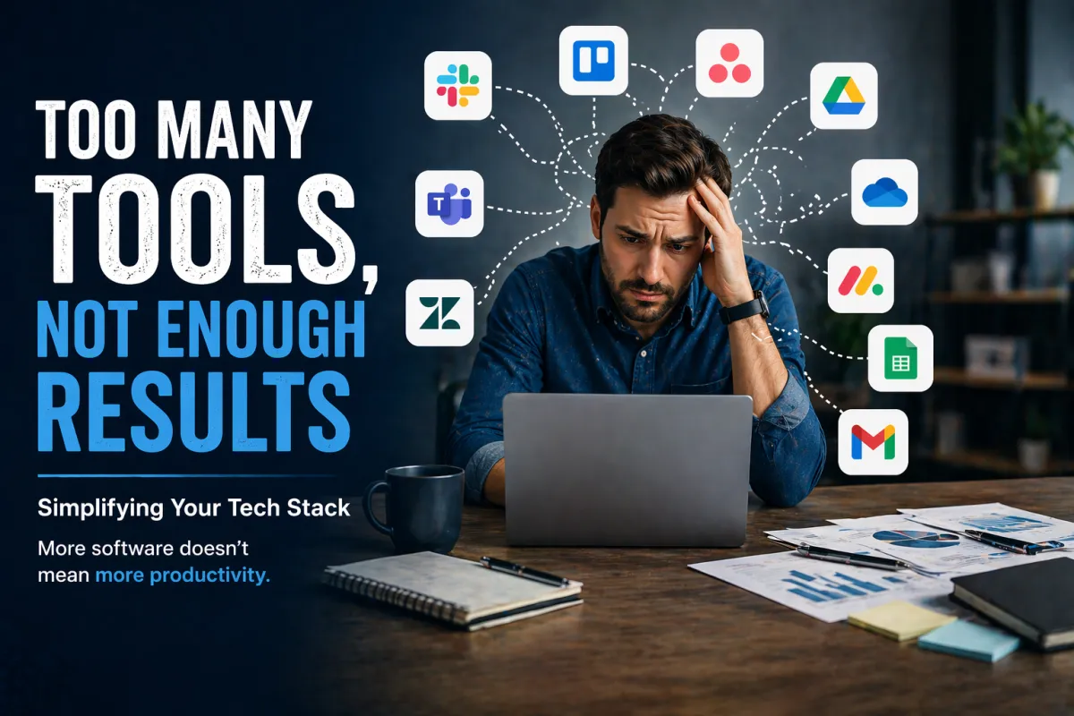 Too Many Tools, Not Enough Results: Simplifying Your Tech Stack