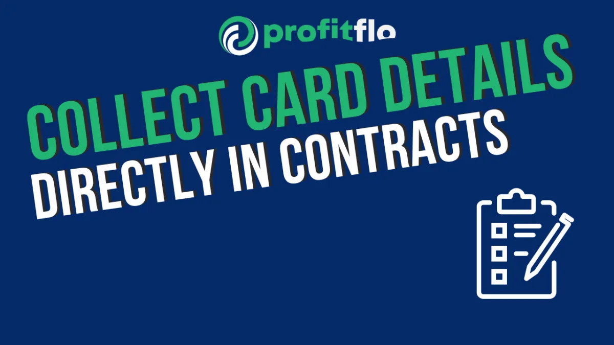 "Collect Card Details Directly in Contracts"