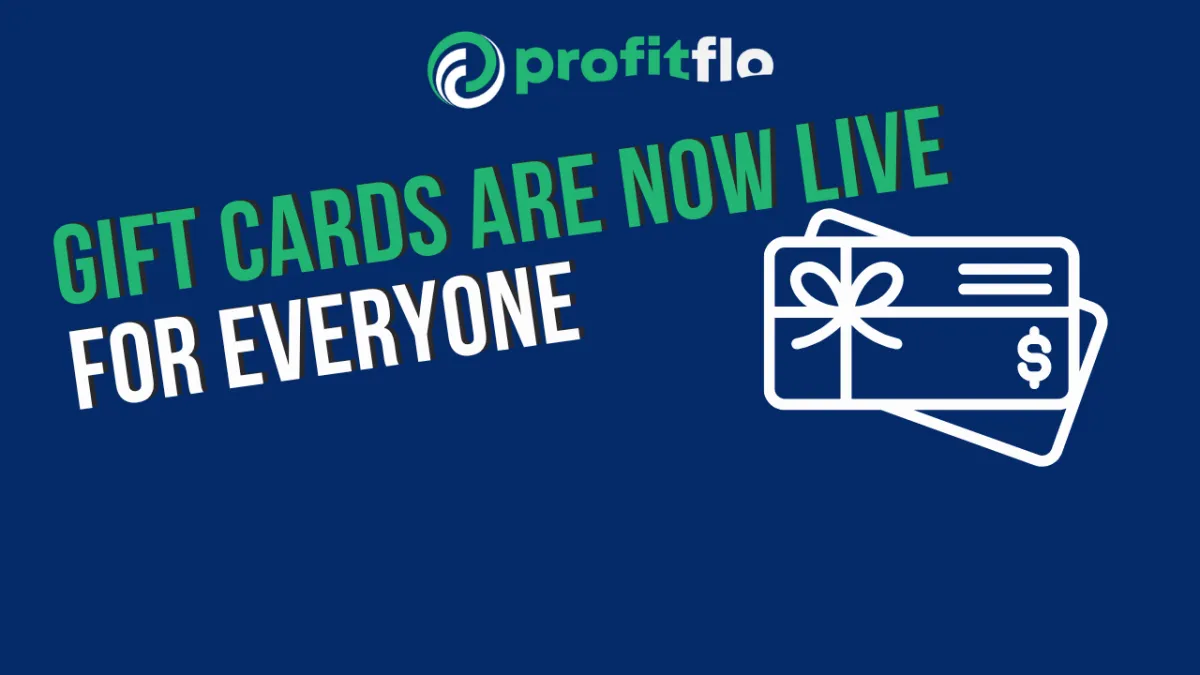 "Gift Cards Are Now Live for Everyone"