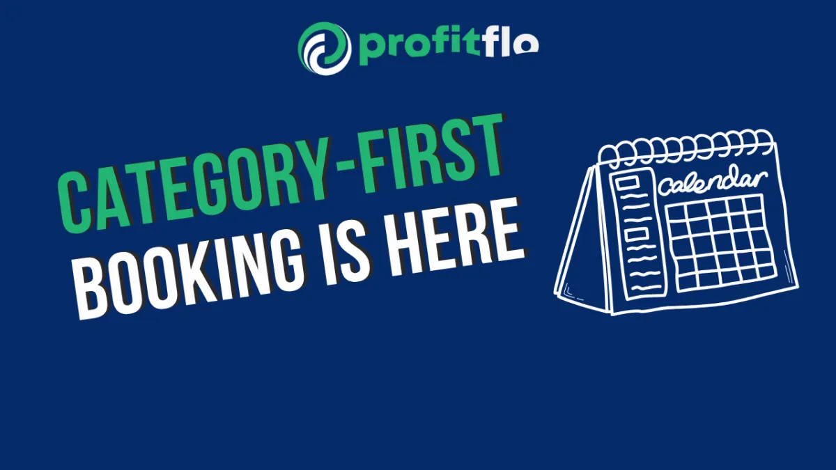 "Category-First Booking Is Here"