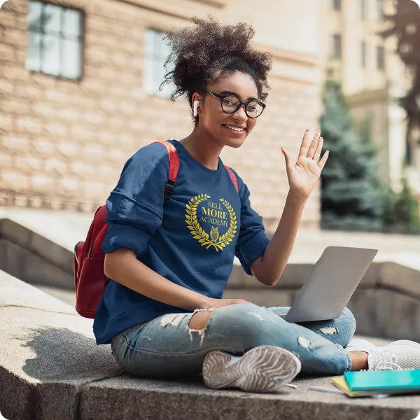 Sell More Academy member representing confidence, growth mindset, and excellence in selling