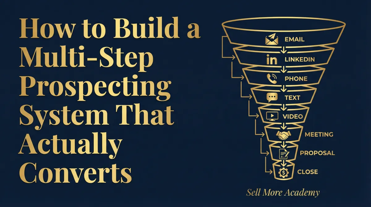 How to Sell More: Multi-Step Prospecting Systems
