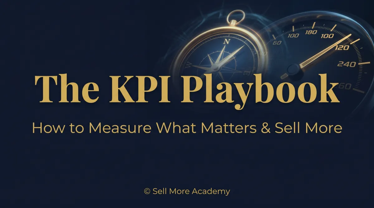 The KPI Playbook: How to Measure What Matters & Sell More