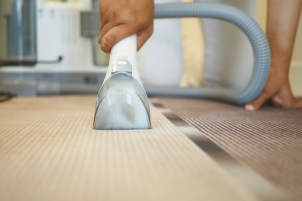 A closeup view of a commercial carpet cleaner - Lincoln NZ