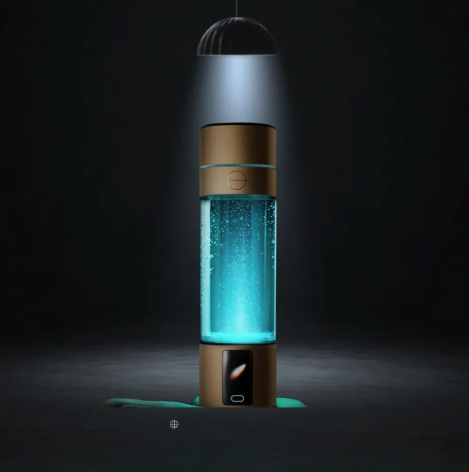 A cheerful couple in their 50s walks hand-in-hand along a sun-dappled forest path, smiling and looking at each other. The background is lush and green, with light filtering through the trees, symbolizing new beginnings and the positive impact of LumiVitae on daily life.