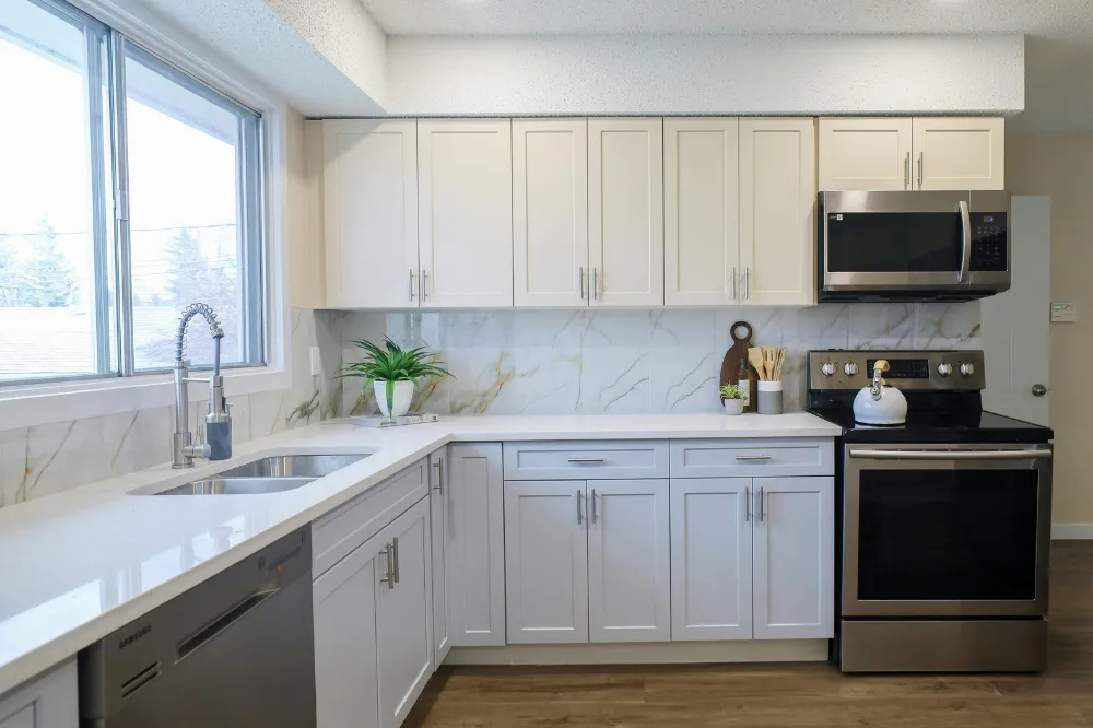 Teen driver practicing in a car with driving instructor