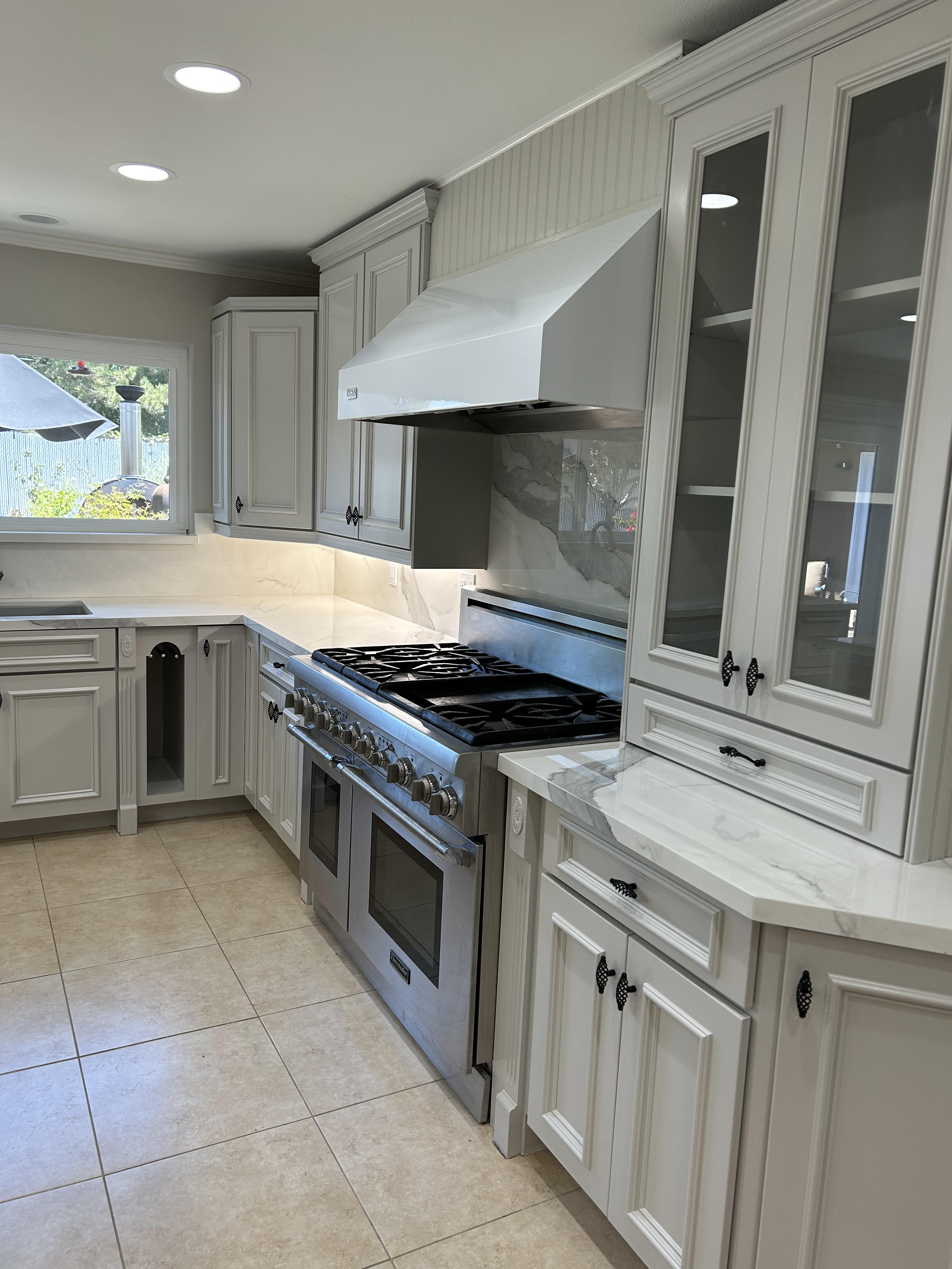 Teen driver practicing in a car with driving instructor