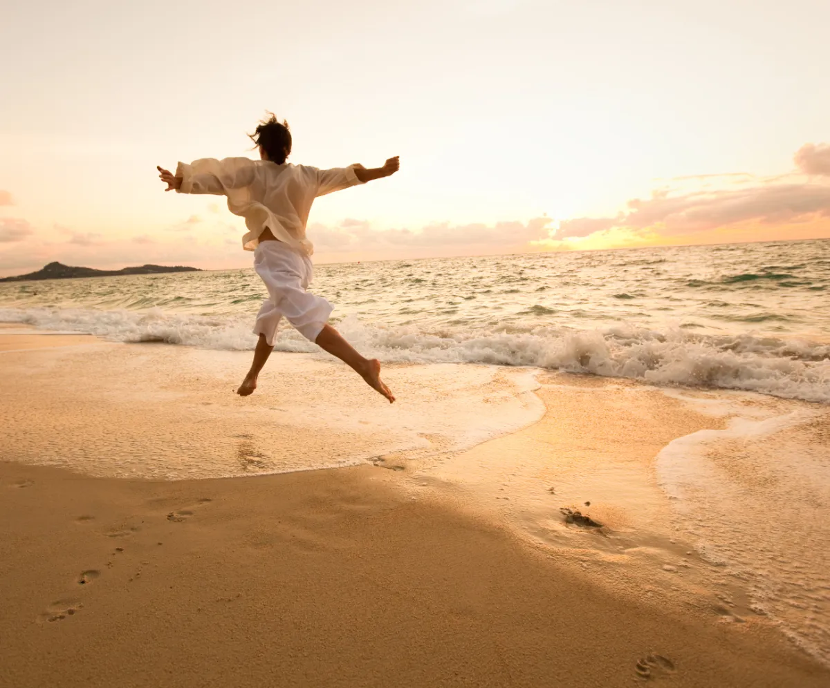 Woman feeling energetic after Fasting after 50 Program.