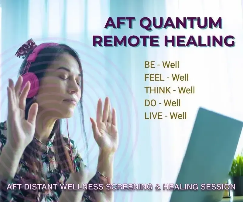 Aft distant wellness healing online session