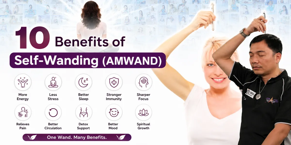 10 Great Benefits of Self-Wanding with the AMwand | Amwell Technologies Quantum Wellness