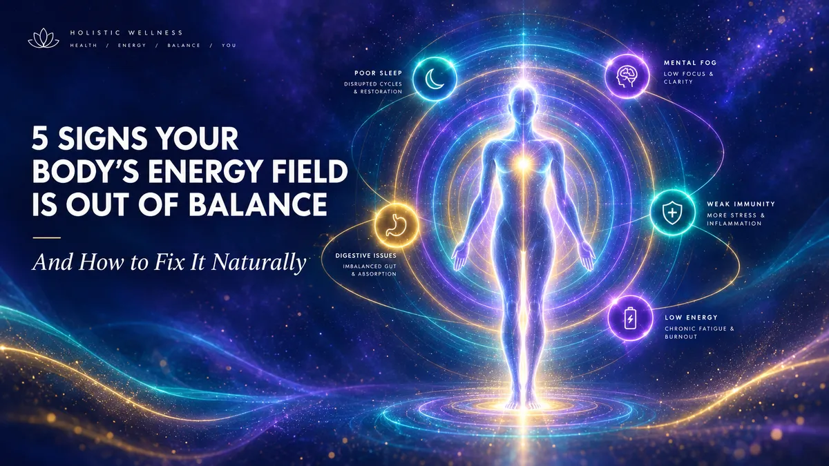 5 Signs Your Body's Energy Field Is Out of Balance and How to Fix It Naturally | Amwell Technologies