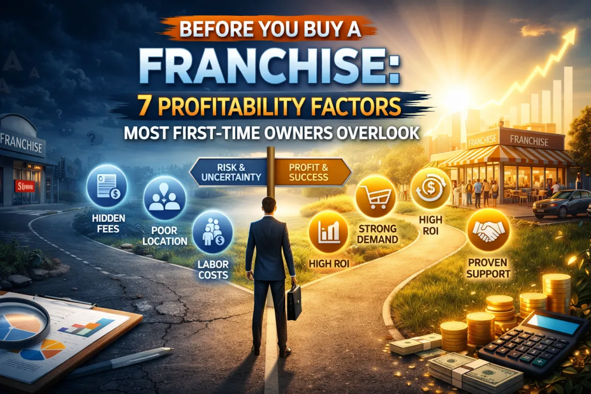 Before You Buy a Franchise: 7 Profitability Factors Most First-Time Owners Overlook