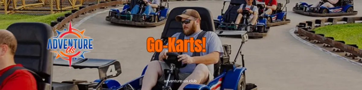 Go-Karts, an Adventure-Us group outing in Baltimore