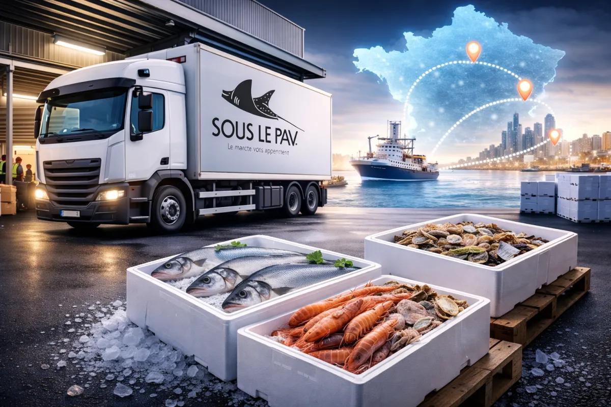 🐟 Approvisionnement en produits de la mer partout en France : comment ça fonctionne ?