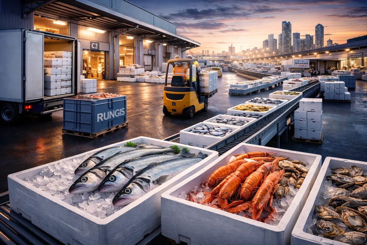 🐟 Rungis : le cœur du marché du poisson en France