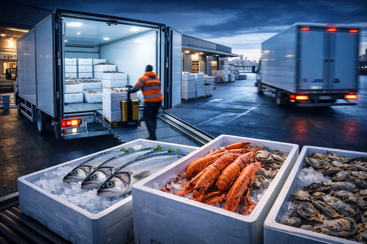 🚚 Livraison poisson frais : un enjeu critique pour les professionnels
