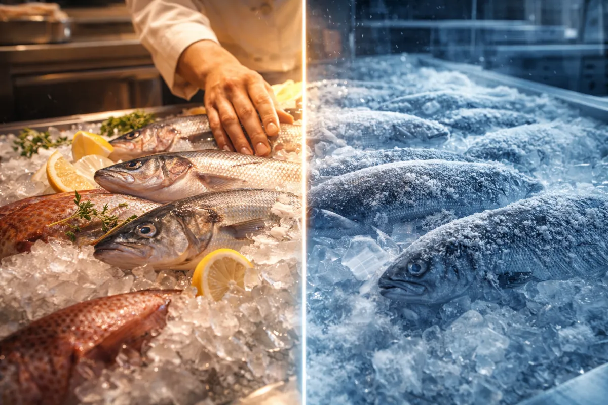 Poisson frais vs surgelé : quel choix pour les restaurateurs ?