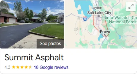 paving company reviews