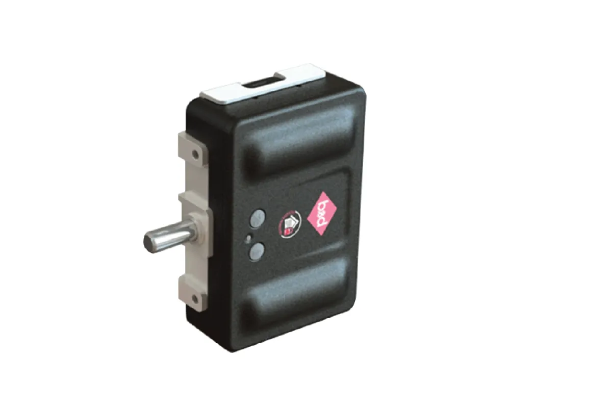 a electronic locking pin for a garage door 