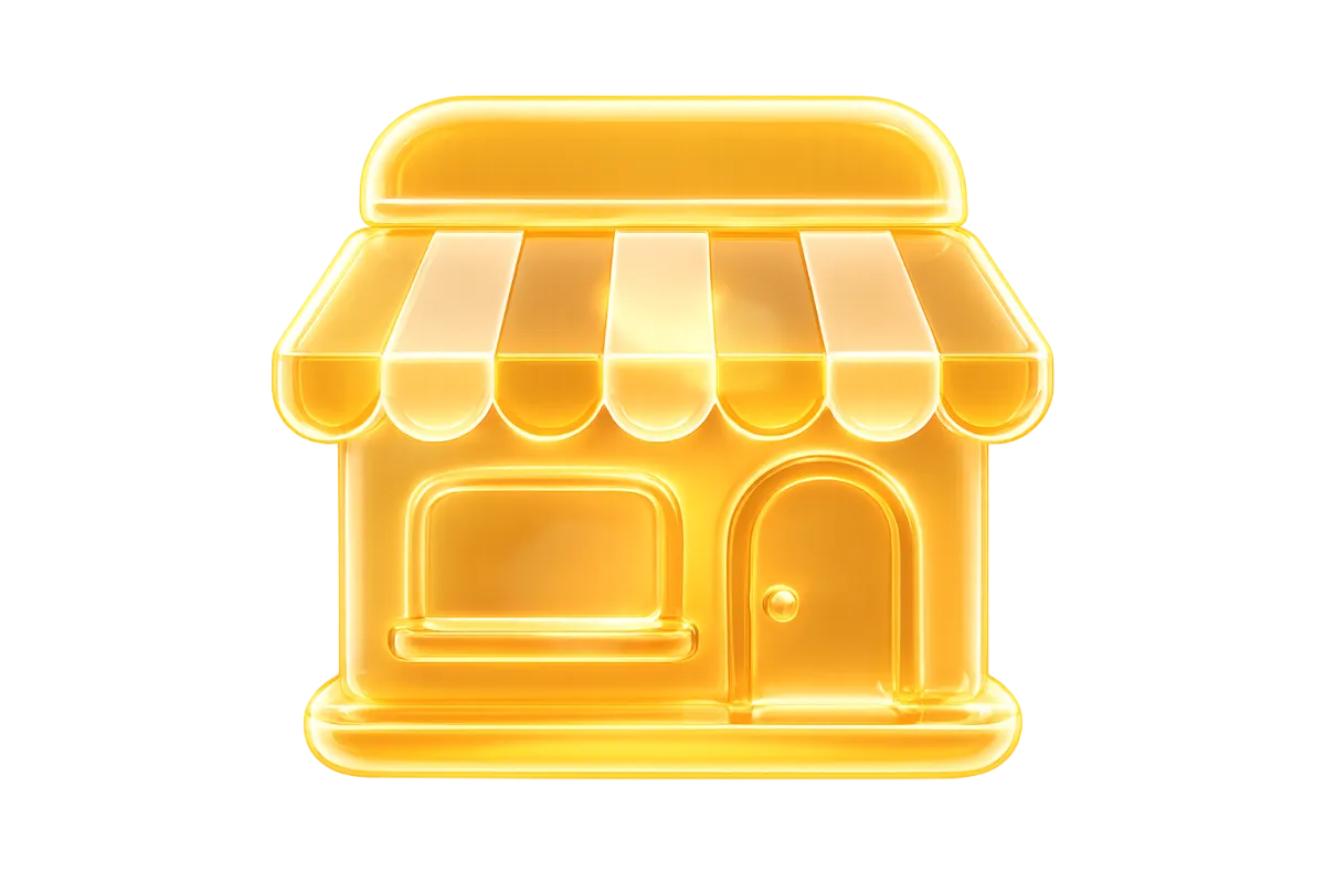 Glass icon — The Store Build